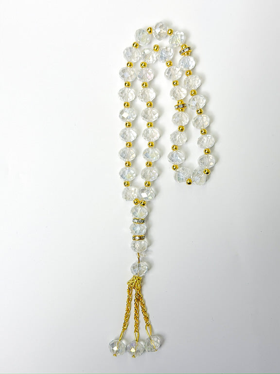 Tasbih 33 perles blanche - Chapelet islamique