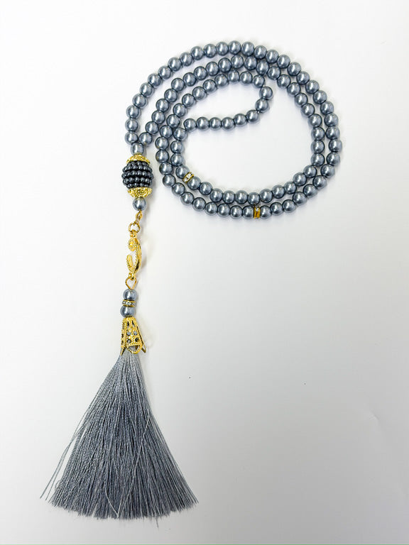 Tasbih 99 perles gris - Chapelet islamique