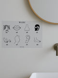 Sticker Guide des Ablutions – Version Simplifiée