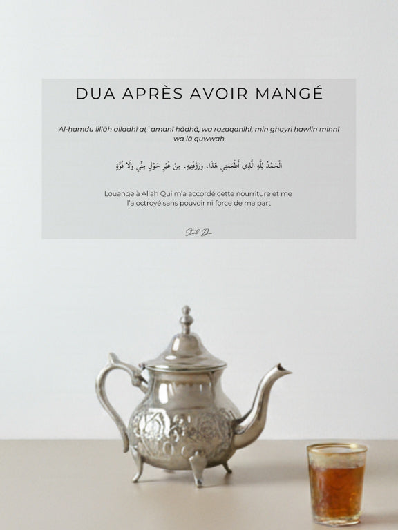 Sticker Dua – Après avoir mangé