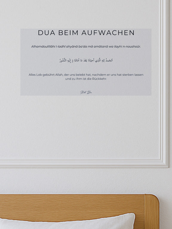 Sticker Dua – Au réveil