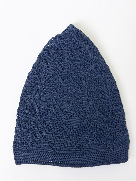 Chechia bleu marine - 100% coton