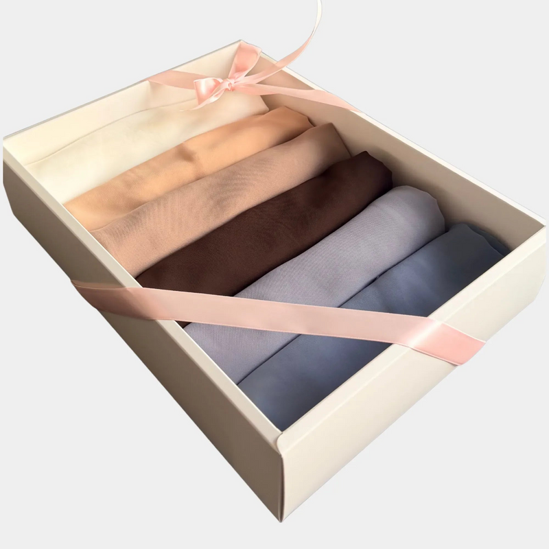 Box Hijab Aimants Intégrés - prête à offrir