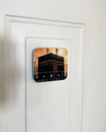 Coran Magnet design 02 Kaaba au coucher du soleil, aimant coranique
