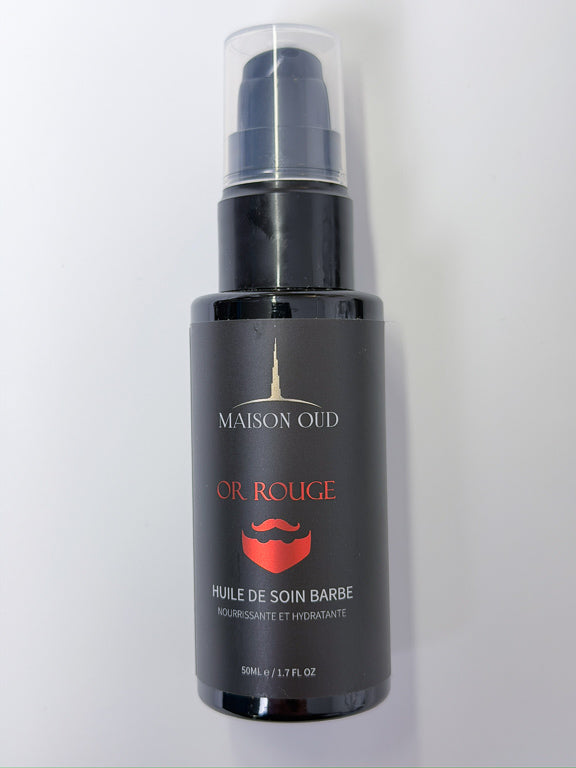 Huile de barbe - Or rouge