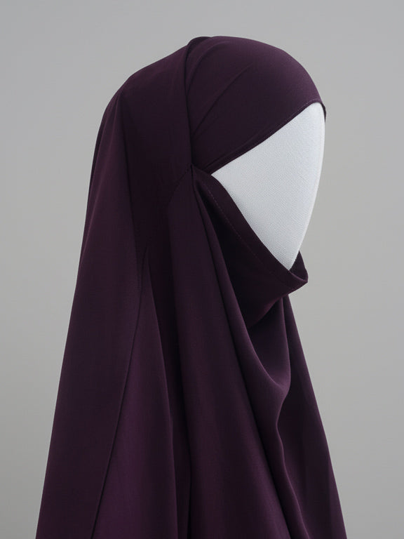 jilbab 1 pièce de profil