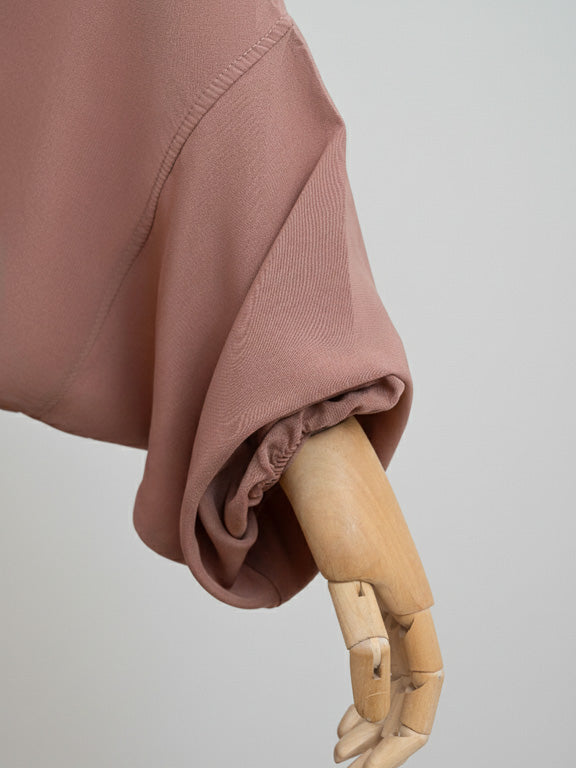 jilbab 2 pièces manche élastique