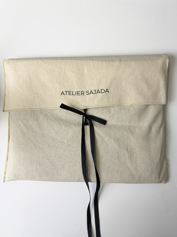 pochette pour tapis de prière atelier sajada