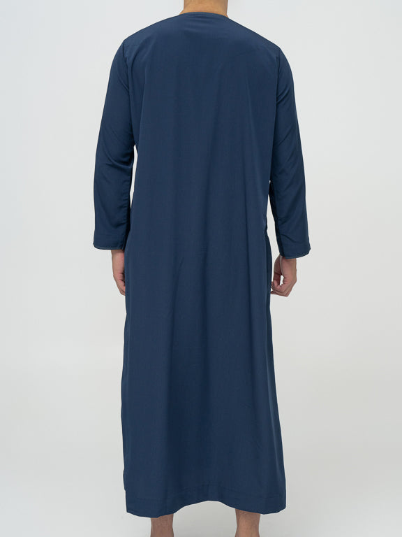 Qamis Dubai Premium Bleu marine