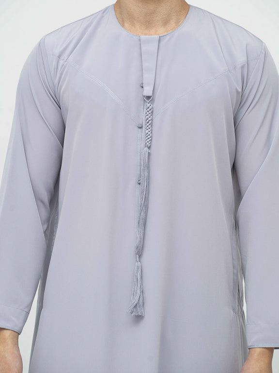 Qamis Dubai Premium Gris