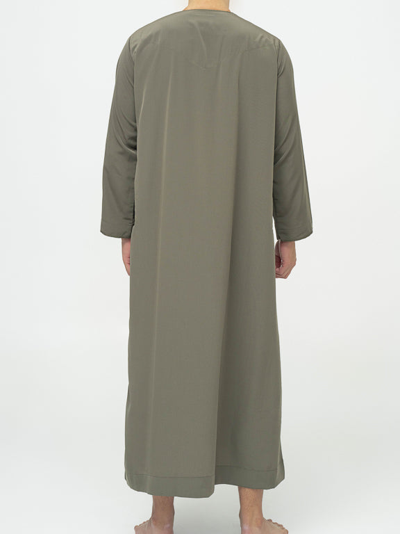 Qamis Dubai Premium Kaki