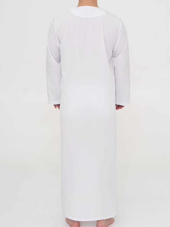 Qamis Marocain Premium Blanc