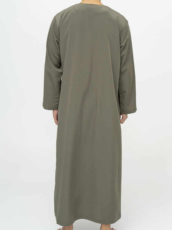 Qamis Marocain Premium Kaki