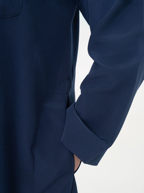 Qamis Qatari Premium Bleu marine