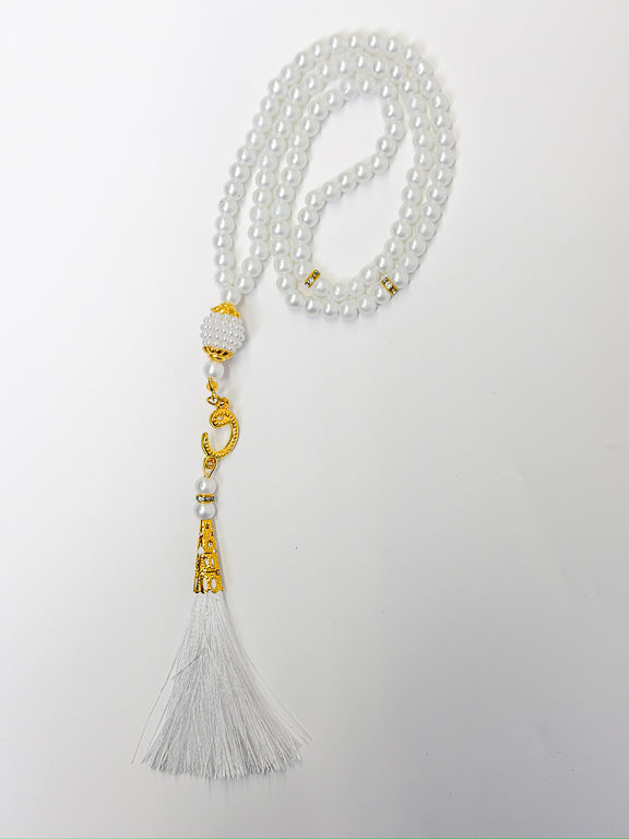 Tasbih 99 perles blanc - Chapelet islamique