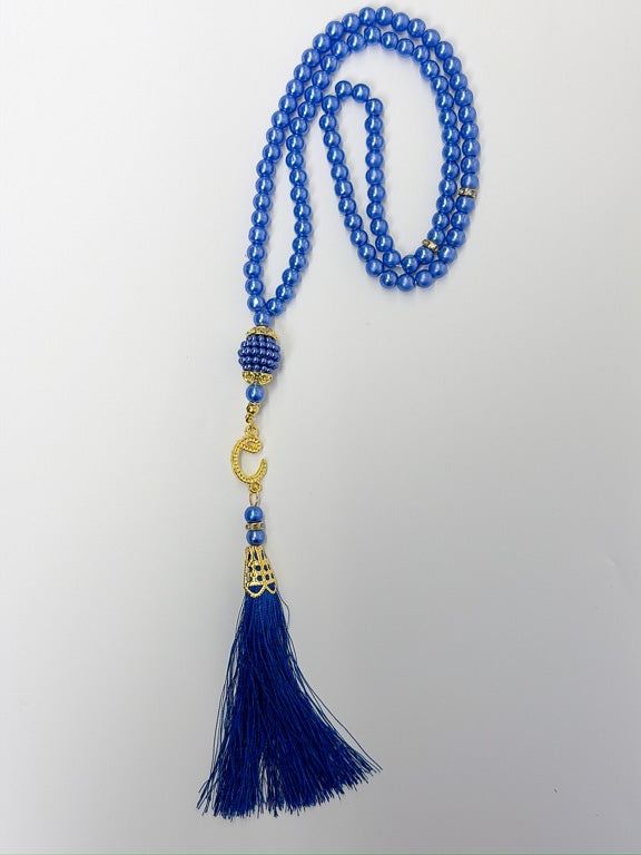 Tasbih 99 perles bleu - Chapelet islamique