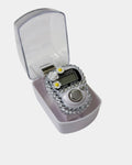 Tasbih digital Blanc Flower, compteur LED fleuri, dans son coffret